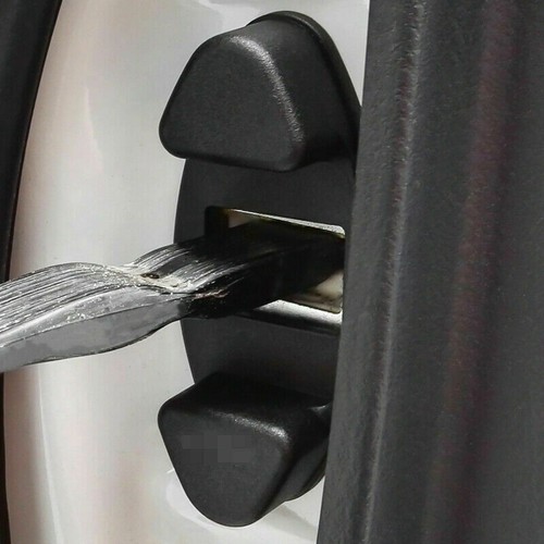 For Ford Kuga Escape 2013-2021 Side Door Stop Cover Protector Decor Trim Black*4 - Picture 3 of 6