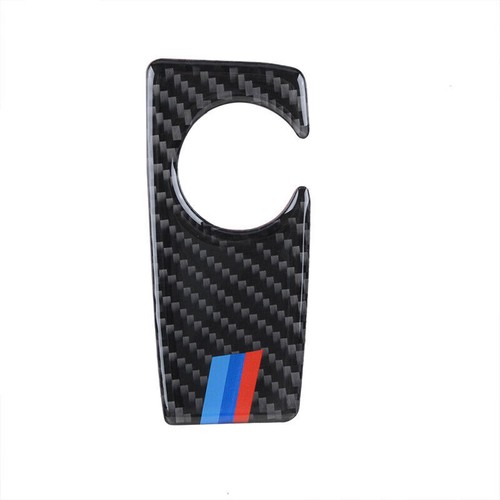 2pc Carbon Fiber Interior Gear Shift Box Panel Trim For BMW 5 Series F10 11-17 - Picture 4 of 7