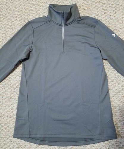 Under Armour NUOVO con etichette donna 1276355-040 grigio performance maglia atletica taglia S - Foto 3 di 12