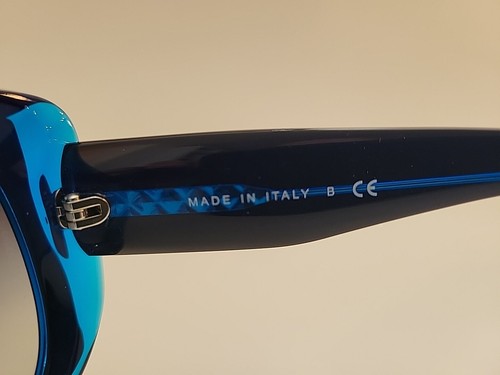 Chanel Sunglasses Blue w/Pearlescent CC Logo 5227H 1218/3C w/case, bag, cloth  - Bild 4 von 10