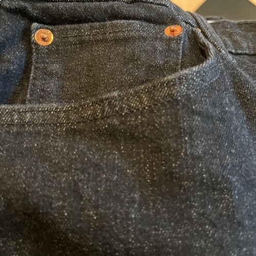 Re/Done Jeans Womens 30 70s Stove Pipe Straight Cropped High Rise Raw Hem Nwt - Picture 8 of 9