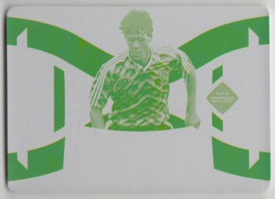 2022 Panini National Treasures FIFA Road To World Cup Marco van Basten Plate 1/1