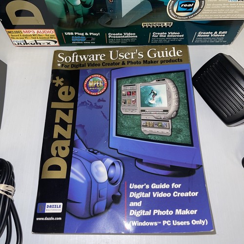 Dazzle Digital Video Creator Editor. Parallel Port Special Edition! With RCA’s - Picture 6 of 12