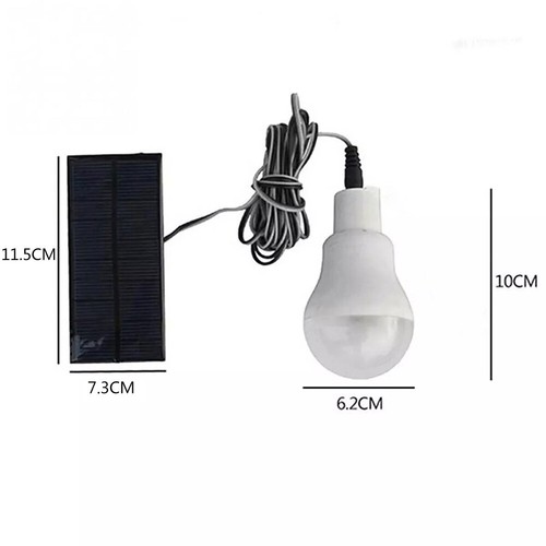 Solarleuchte Solar LED Lampe Glühbirne Campinglampe Außen Garten Beleuchtung - Bild 2 von 14