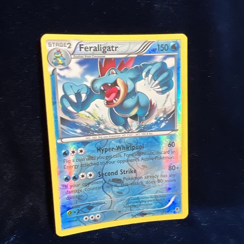 Feraligatr 17/119 Reverse Holo Rare XY Phantom Forces Pokemon Card - Picture 2 of 4