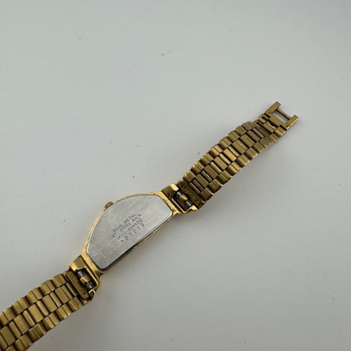 Orologio Donna Seico Mezza Luna Vintage Tg 6" Japan B Tono Oro 1F20-5D59 - Funzionante - Foto 17 di 20