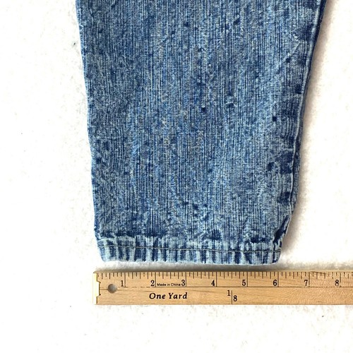 Rare Vintage 80s One Camaro Mens Relaxed Baggy Tapered Acid Wash Jeans 30x31 - Picture 6 of 11