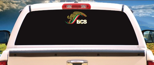 Mexico escudo Baja California Aguila Car Decal vinyl Sticker Gobierno Eagle BCS - Picture 5 of 5