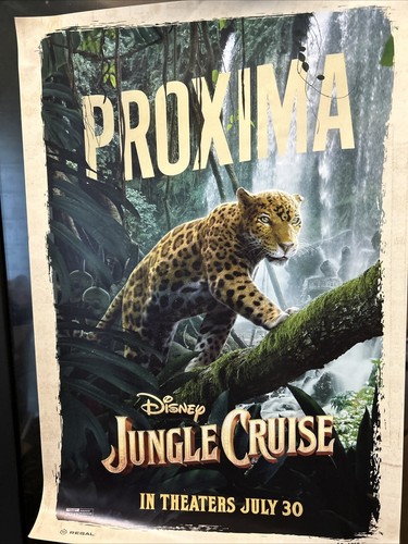 Proxima Jungle Cruise 2021 Movie Poster 13 X 19 Inches One Sided # 46 Of 250