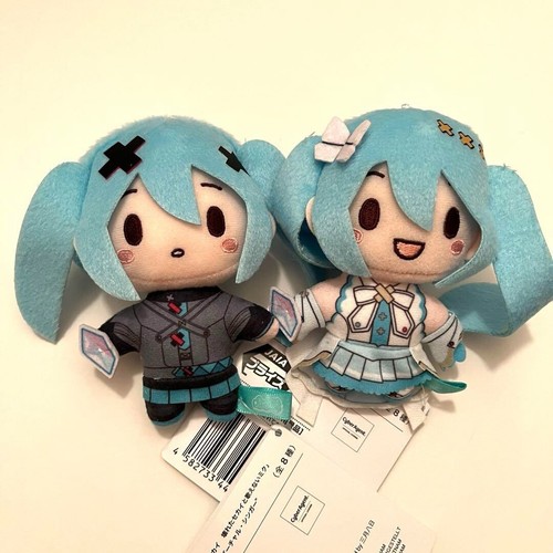 Project Sekai Movie Virtual Singer Miku Fuwapuchi Mascot Set of 2 SEGA JAPAN - 第 2/2 張圖片