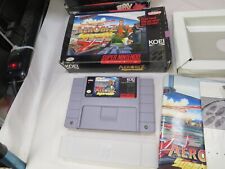 Aerobiz Supersonic Super Nintendo SNES 1995 Authentic