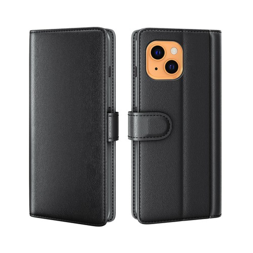 Funda de teléfono con cubierta abatible de cuero genuino de protección completa para iPhone 13mini 12ProMax - Imagen 11 de 12