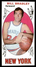 1969 Topps Basketball #43 Bill Bradley VG *f37