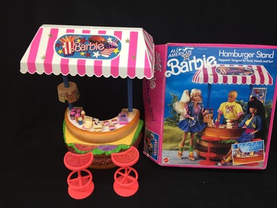 barbie hamburger stand