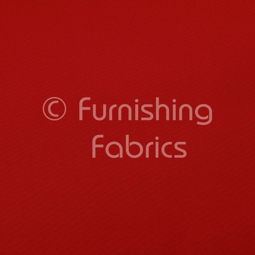 New Lightweight Plain Red Colour Poly Cotton Curtain Upholstery Fabric Textile - Picture 3 of 4