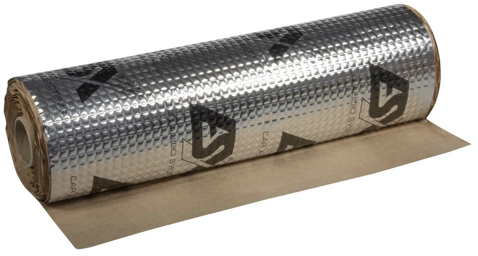 ESX DMR22505 Dämmmaterial Alubutyl Türdämmung 5 Meter Rolle 2,2mm , 2,5mm² Auto - Bild 2 von 3