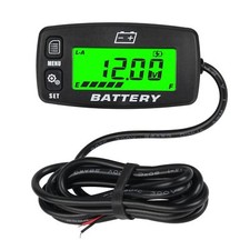 12V 24V 36V 48V Battery Indicator LCD Battery Capacity Voltage Monitor Gauge ...