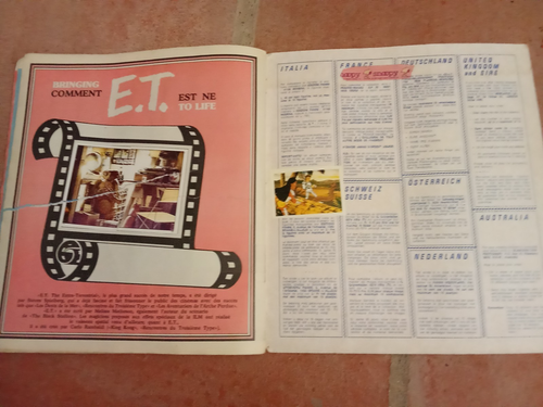 VINTAGE E.T. PICTURE ALBUM THE ALIEN UNIVERSAL CITY STUDIOS 1982 COMPLETE - Picture 16 of 17