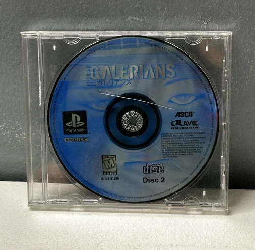 Galerians PS1 Sony PlayStation 1 DISC 2 ONLY Tested & Working