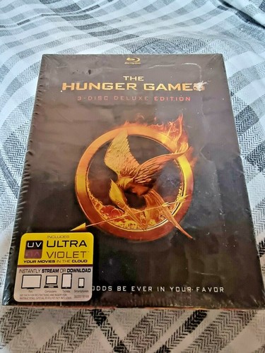 THE HUNGER GAMES Blu-Ray Limited TARGET Exclusive 3-Disc Deluxe Edition New&Seal - Imagen 1 de 2
