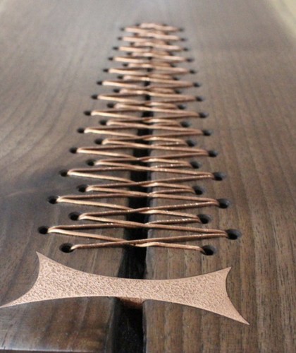 Walnut herringbone 15mm thick 3.5mm walnut wear gorgeous lush American pure choc - Picture 21 of 24