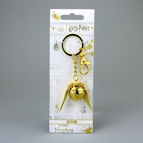 Golden Snitch (Harry Potter) 3D Keychain - Picture 3 of 6