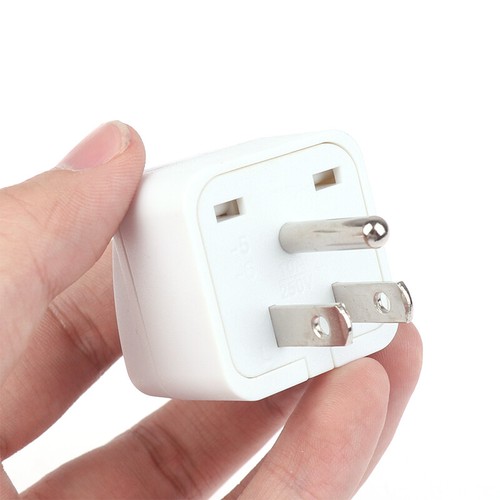 Universal German Russia AU UK Kr EU To US AC Power Socket America Plug - Afbeelding 5 van 15