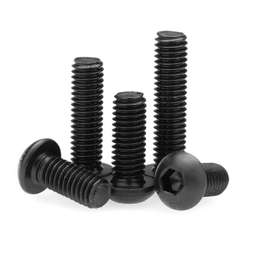 4# 6# 8# 10# UNC Button Socket Head Cap Screw Allen Bolts - 10.9 High Tensile - Picture 3 of 5