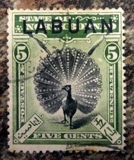 NORTH BORNEO LABUAN 1897 SG92a Fine/Used GM747