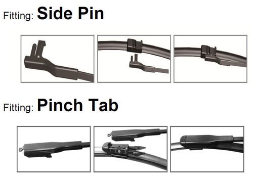 Multi Fit Aero Wiper Blade Driver Side 17inch (430mm) - Bild 2 von 7