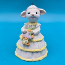 Easter Ornament LOVELY LAMB Hallmark Keepsake Spring Hanging Decoration 