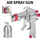 1.5mm Nozzle HVLP Air Spray Gun For Car Auto Paint Sprayer Touch Up Gravity Tool