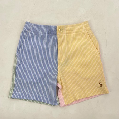 Polo Ralph Lauren Boys size 4T Prepster Knit Oxford Fun Short striped multicolor - Picture 11 of 12