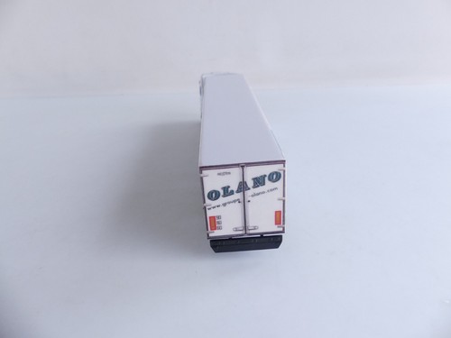 1:87 / CAMION AVEC REMORQUE MARQUAGE PERSONNALISE FRANCAIS TRANSPORT OLANO - Picture 3 of 4