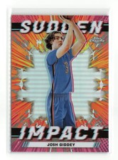 JOSH GIDDEY #SI-12 2023-24 TOPPS CHROME SUDDEN IMPACT READ
