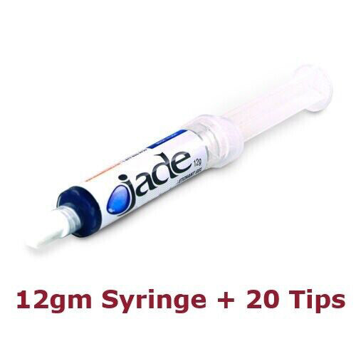 Jade BLUE Acid Etchant 12gm Etch Gel & Applicator Tips Dharma Research USA - Picture 4 of 13