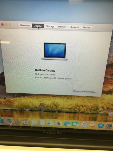 Apple MacBook Pro 13.3" 500GB HDD, Core i5 3rd Gen 2.5 GHz 4GB - Picture 15 of 15