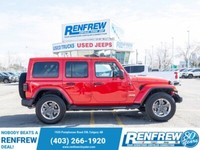 2019 Jeep Wrangler Unlimited Sahara 4x4, LOW KMS! Nav, Leather