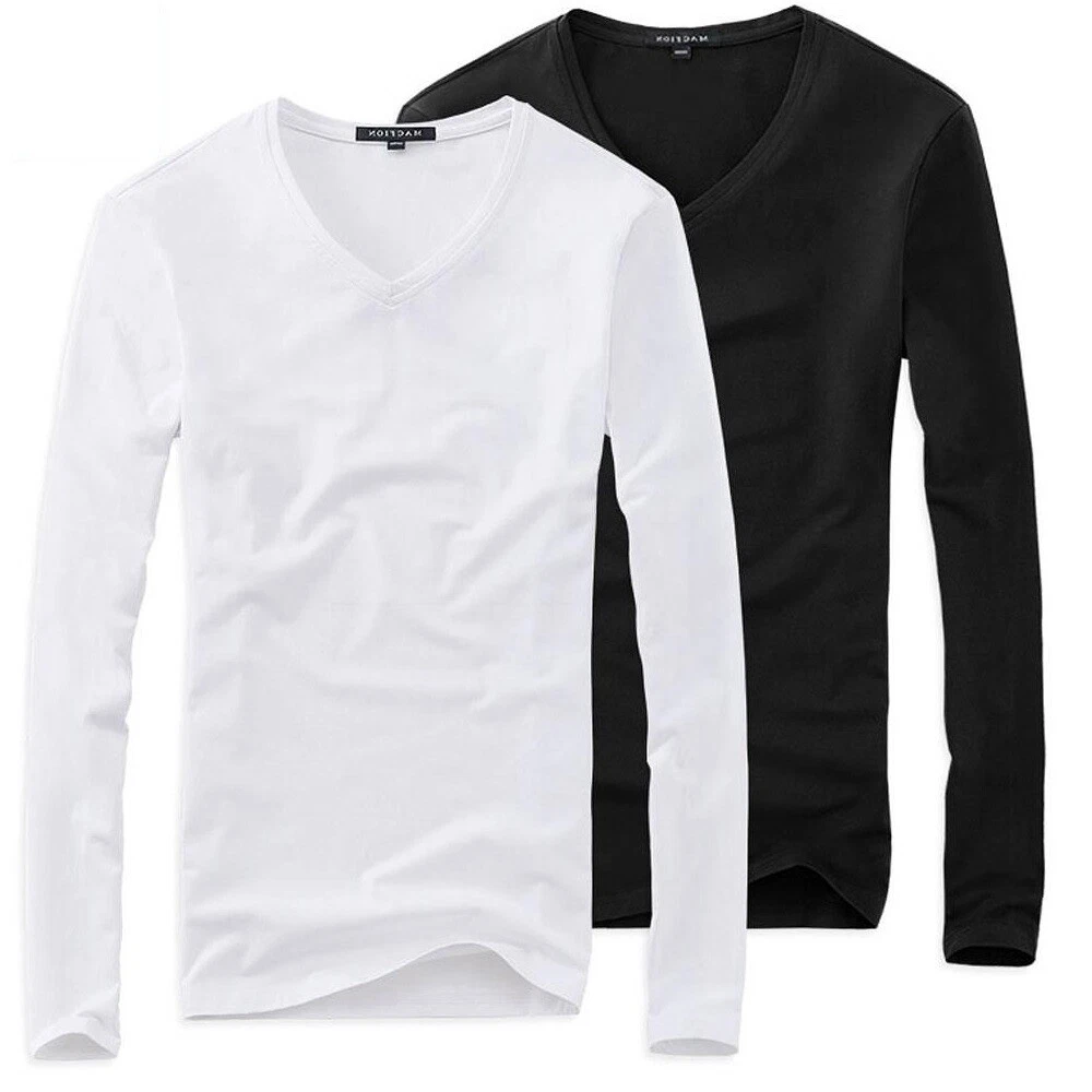mens long sleeve graphic tee shirts