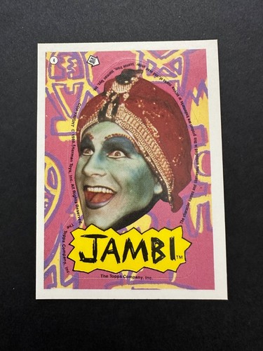 Topps PEE WEE'S PLAYHOUSE trading cards - You Choose! Stickers Wiggle Tattoos - Picture 211 of 233