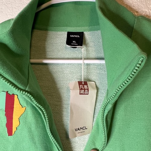 VANCL Mens Africa Track Jacket XL Green Red Yellow - Picture 13 of 24