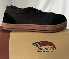 Avenger Work Boots MENS Blade 3 Eye SIZE 7.5  Safety Toe, Oil & Slip Resistant