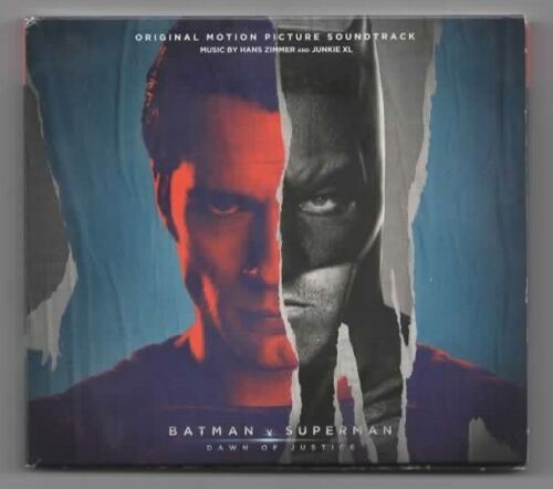 Hans Zimmer And Junkie XL – Batman v Superman: Dawn Of Justice - CD Album - Zdjęcie 1 z 2