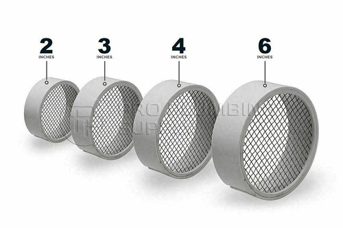 Raven R1509 PVC Termination Vent Stainless Screen with Condensation Slot - 3" - Picture 6 of 6