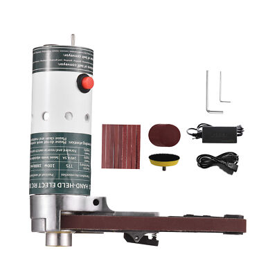 1pc Electric Belt Sander   Small Machine Hand-held with Sanding U9U9
