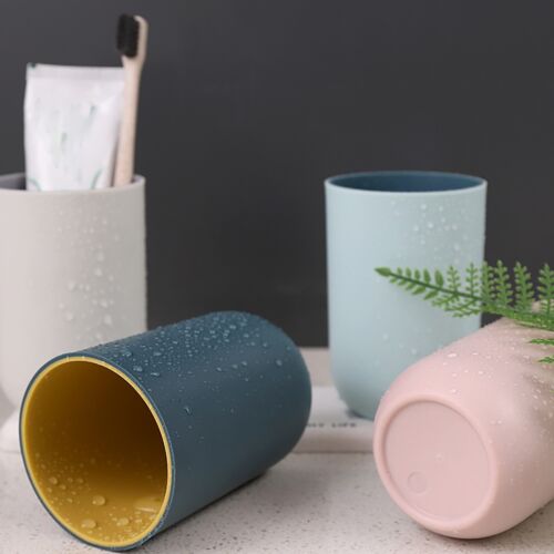 Taza reutilizable para cepillo de dientes de plástico para adultos taza de baño para niños - Imagen 11 de 23
