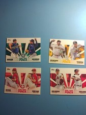 2023 Topps Baseball one two punch lot of 4