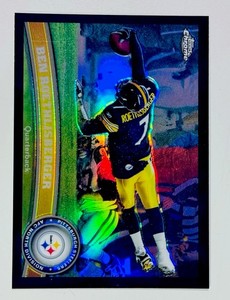 Ben Roethlisberger 2011 Topps Chrome Black Refractor /299 Mint!!