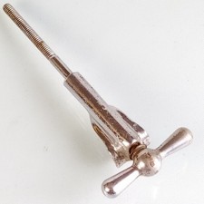 Leedy Ludwig "L"Bowtie Bass-Drum Tension T-Rods Claws Vintage Nickel Bow-Tie USA