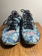 Brooks Adrenaline GTS 22 Womens 10 M Black Yucca Flamingo Running Shoes Floral